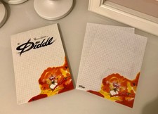 Diddl Blok do pisania Arkusze blokowe A5 nr 106 Diddl z chili czerwonym lata 90. 48 arkuszy