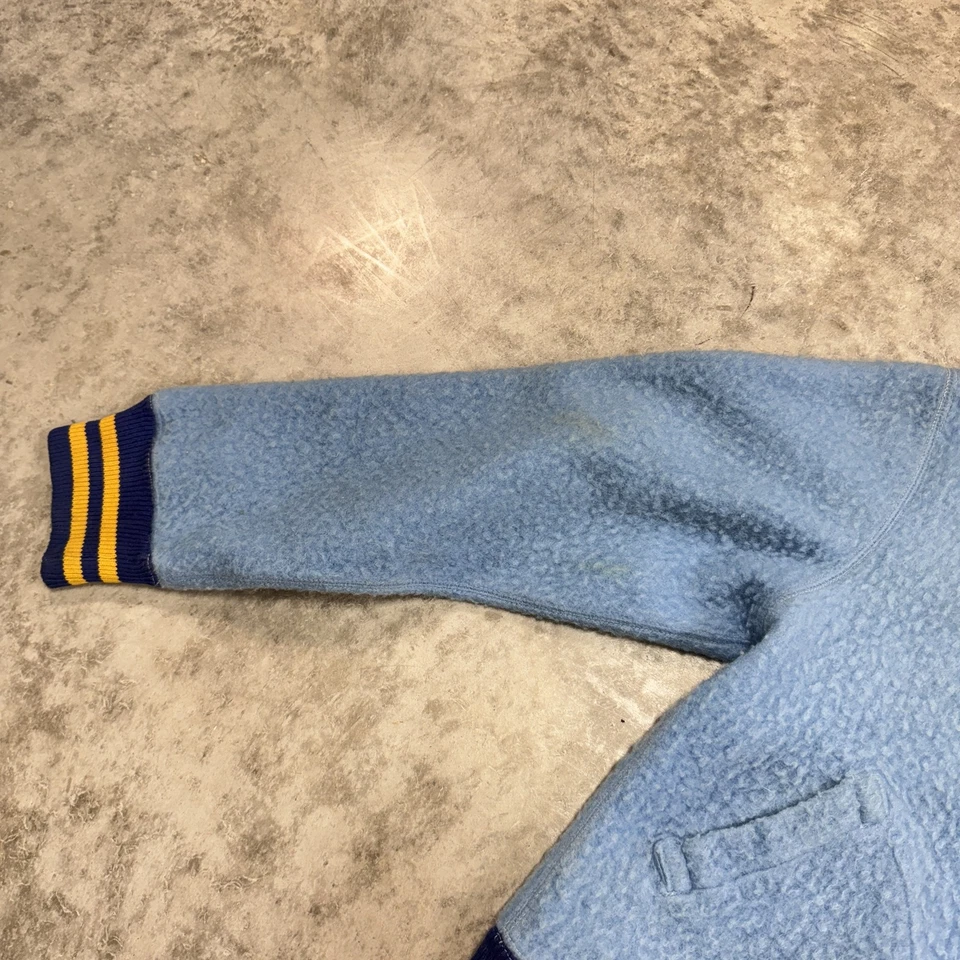 Chaqueta De Colección Mainland Mermaids Mujer Pequeña Campeón Correr Hombre Años 50 Cremallera Rota Foto 4 de 4