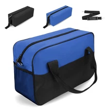 Tool Bag, 14 Inch Tool Pouch Set with 2 Small Zipper Bag Heavy Duty Tool Orga...