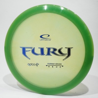 Latitude 64 Opto Air Fury Disc Golf Distance Driver, May Vary From Image