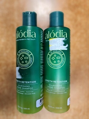 2 Pk: Alodia Length Retention Nourishing Creme Shampoo, 8.5 oz ea.  (8099) W1D