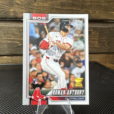 Topps 2026 Series 1 Roman Anthony #189 RC Rookie Base Boston Red Sox