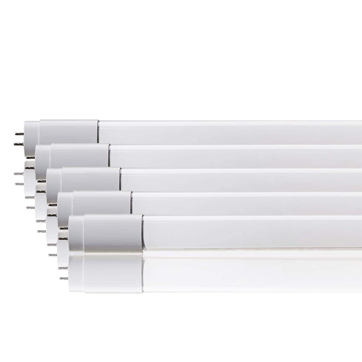Tube LED T8 60cm 10W pour garage et atelier lot de 5 lampes étanches 6400K 900lm