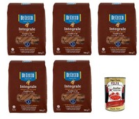 De Cecco Integrale Fusilli N. 34, Vollkornnudeln, 5X500G+Polpa 400G