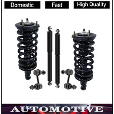 Monroe OEM Front Struts W/ Sway Bar & Rear Shocks For 2004-2015 Nissan Titan 4WD