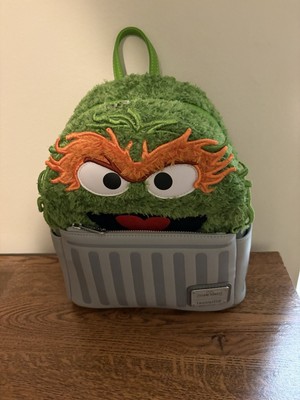 NWT Sesame Street Oscar the Grouch Loungefly Backpack  display picture 2