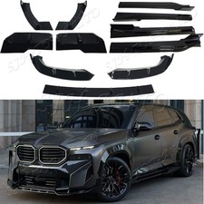 Gloss Black Fits BMW XM G09 2023-2026 Front a...