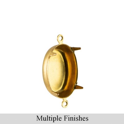 18x13mm Oval 2 Loop Closed Back Settings (8)