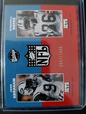 Upper Deck 2001 Vintage NFL Rookies #15 Windrell Hayes/John Abraham Jets /1000