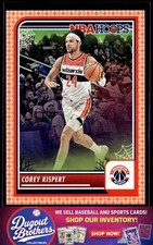 Corey Kispert Orange #8 Washington Wizards Near Mint or Better