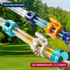 2 Pack Water Guns for Kids Adults, Summer Outdoor Water Toys Swimming Pool Game,