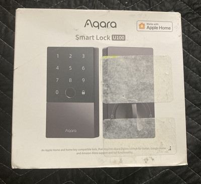 Aqara Smart Lock U100, Keyless Entry Door Lock, Touchscreen Keypad Support Alexa