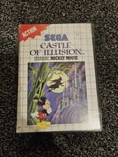 Castle Of Illusion Mickey Mouse Sega Master System Game