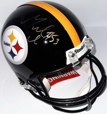 Steelers Maurkice Pouncey Signed Autographed Full Size VSR4 Authentic Helmet JSA