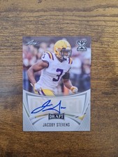 2021 Leaf Draft - Autographs JaCoby Stevens #BA-JS1 (AU, RC)