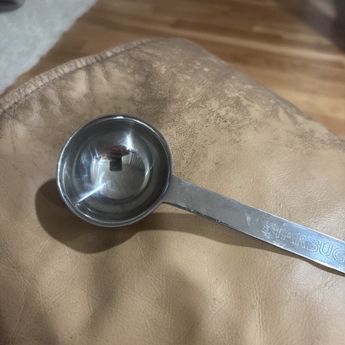 Starbucks Kaffeelöffel Edelstahl 2 EL abgerundet Utensil Messlöffel - Bild 2 von 10