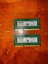 Crucial 8GB 4GB Each RAM sticks