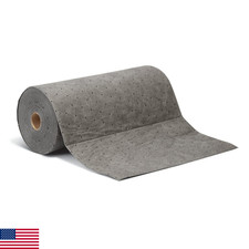 Pig Absorbent Mat Roll For Oil And Other Liquids 1 Lightweight Mat Roll 15 W X