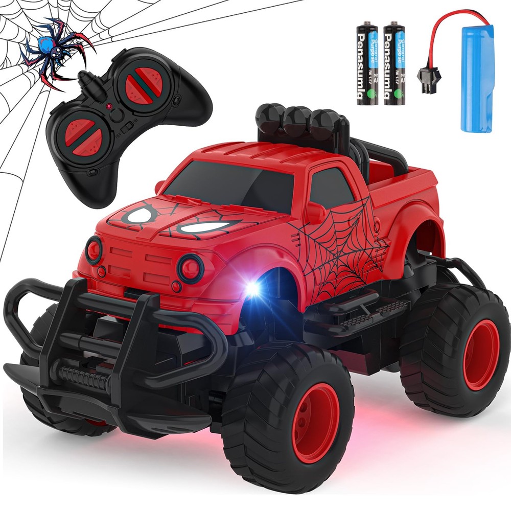 1:43 Scale Remote Control Car for Kids 3-7 – Mini RC Truck for Boys & Girls