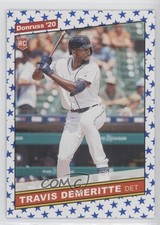 2020 Donruss Independence Day Travis Demeritte (Photo Variation) Rookie RC 00mq