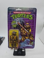 Super7 ReAction TMNT Donatello Teenage Mutant Ninja Turtles Figure NEW SEALED