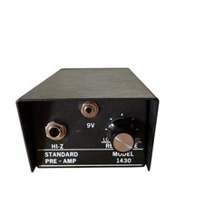 Barcus-Berry Preamplifier No.1430 Black Fiddle, String Bass, Mandolin, etc USA 