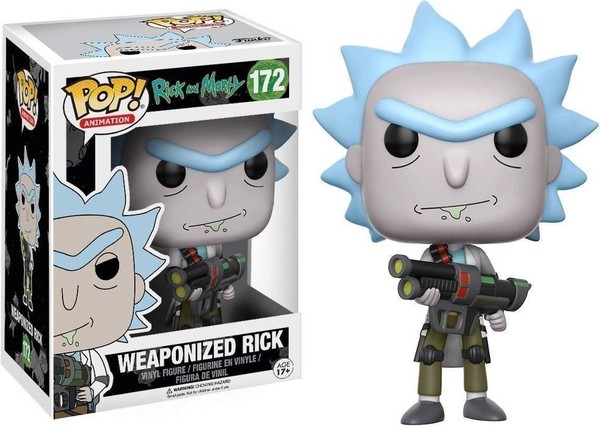 Gadget - Rick And Morty: Funko Pop! Animation - Weaponized Rick -D- Funko-image
