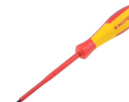 Screwdriver: Insulated; Slot; 3.5X0.6Mm; Blade Length: 1 - KNP.982035 | EU Stock-image