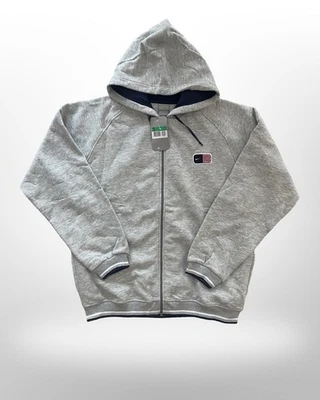 90s Nike USA ZIP hoodie Grey - taille XL - Photo 1/4