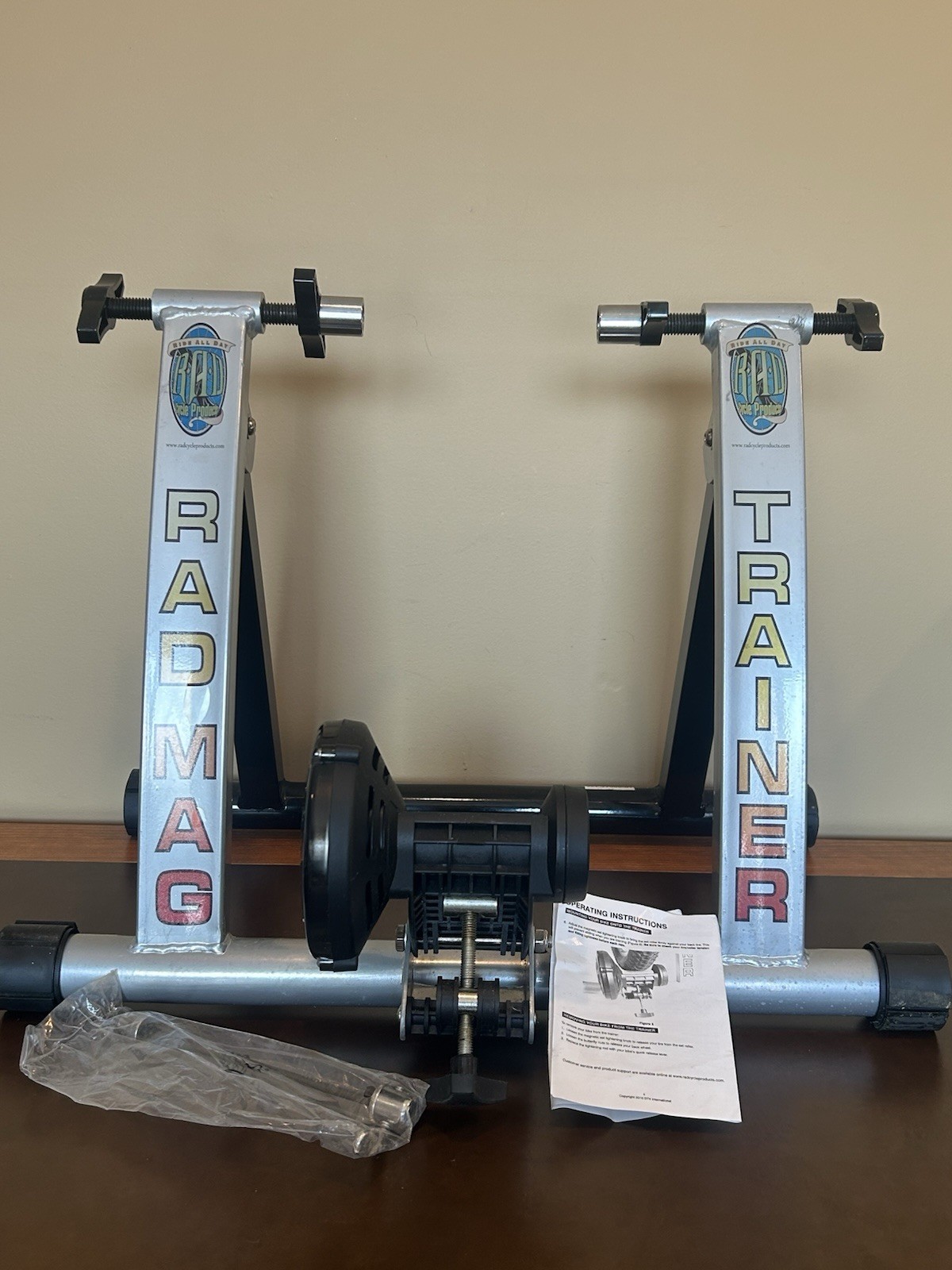 RADMAG RAD MAG INDOOR BIKE RESISTANCE TRAINER