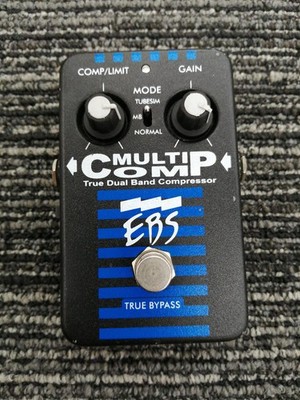 EBS MultiComp Blue Label Bass Compressor Pedal Effect Japanese Seller