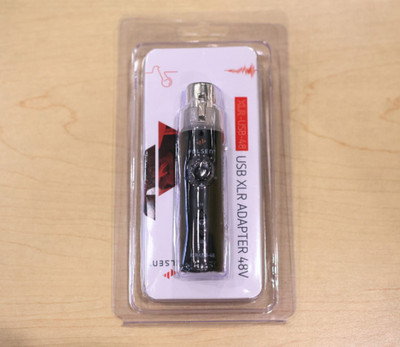 Polsen USB XLR Adapter 48V - Microphone To Computer Connector