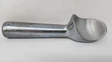 Vintage #12 Commercial Grade Zeroll Co. Aluminum Ice Cream Scoop Blue Cap