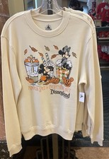 2025 Disneyland Halloween Mickey Minnie Pumpkin Spice Sweater XS S M L XL 2XL