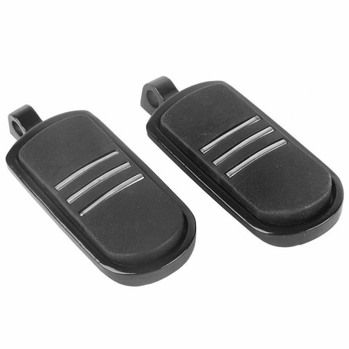 2x Passenger Streamliner Highway Foot Pegs Rest Pedal For Harley Dyna Motorcycle - Picture 6 of 8