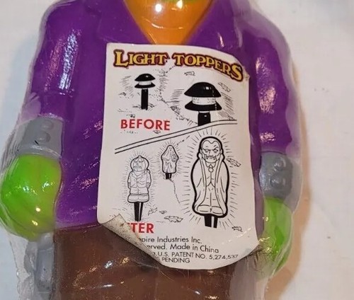 Vintage 90s Empire Frankenstein Blow Mold Blowmold Light Topper New In Package - Picture 7 of 7