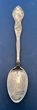 sterling silver Minne-haha Minneapolis Minnesota souvenir teaspoon by Shepard