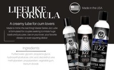    Master Series JIZZ Lubricant  Couples Sperm Spunk Semen Cum Load Splooge Lube