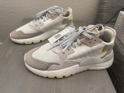 Size 9 - adidas Nite Jogger Off White Yellow W