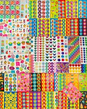 50 Sheets of Stickers Planner Craft Scrapbook Variety Themes Seasons Holidays