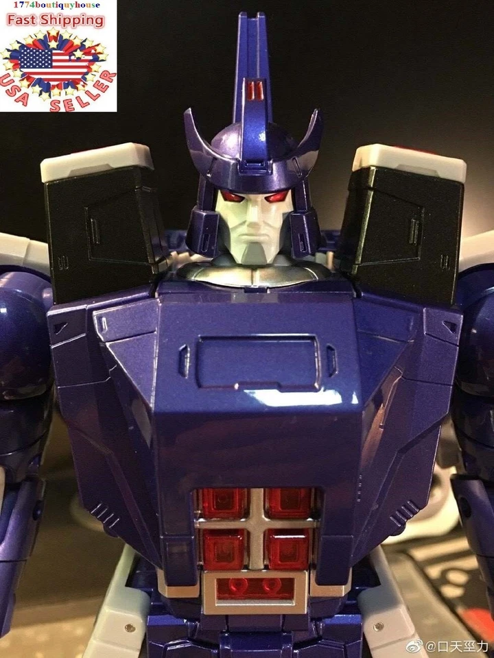 NUEVO VENTILADOR JUGUETES FT-16M FT16M Sovereign MP transformador Decepticons Galvatron EE. UU. Foto 3 de 4