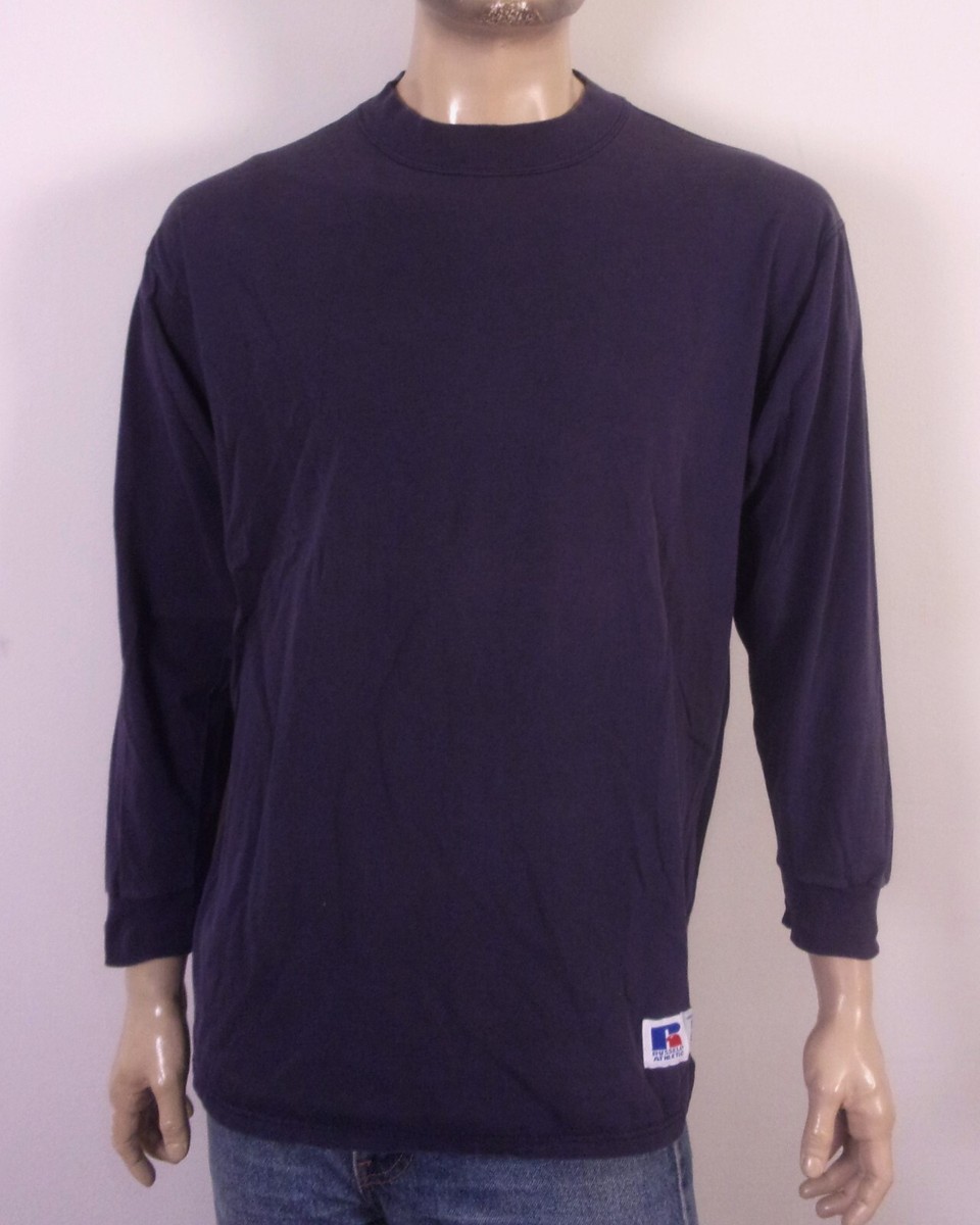vintage 80s 90s Russell Athletic USA Made Long Sleeve T