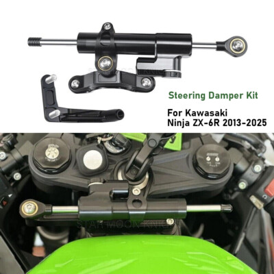 ⭐︎as⭐︎ Amotopart 2019-2025 Kawasaki Ninja ZX-25R ZX-4R ZX-4RR Black