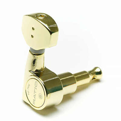 Graph Tech Ratio Tuner 6 In-Line Rechtshänder (Gold)