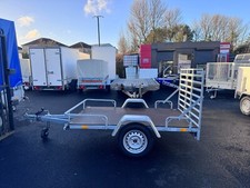 NEW 6,7ft x 4,3ft QUAD/MOTORBIKE/GOLF BUGGY TRAILER 750KG MAM