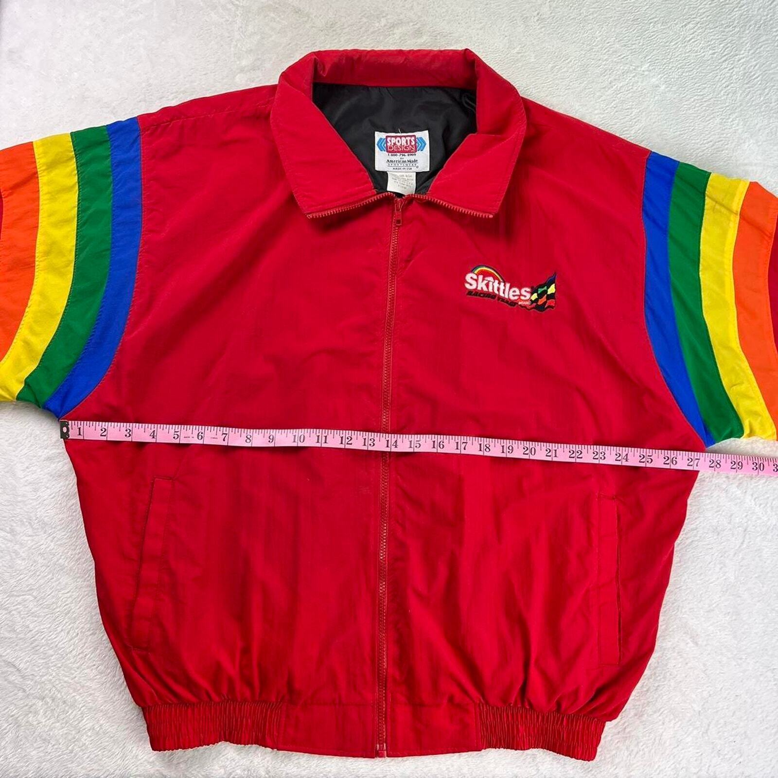 NASCAR Ernie Irvan 36 Vintage Skittles rainbow Ja… - image 3