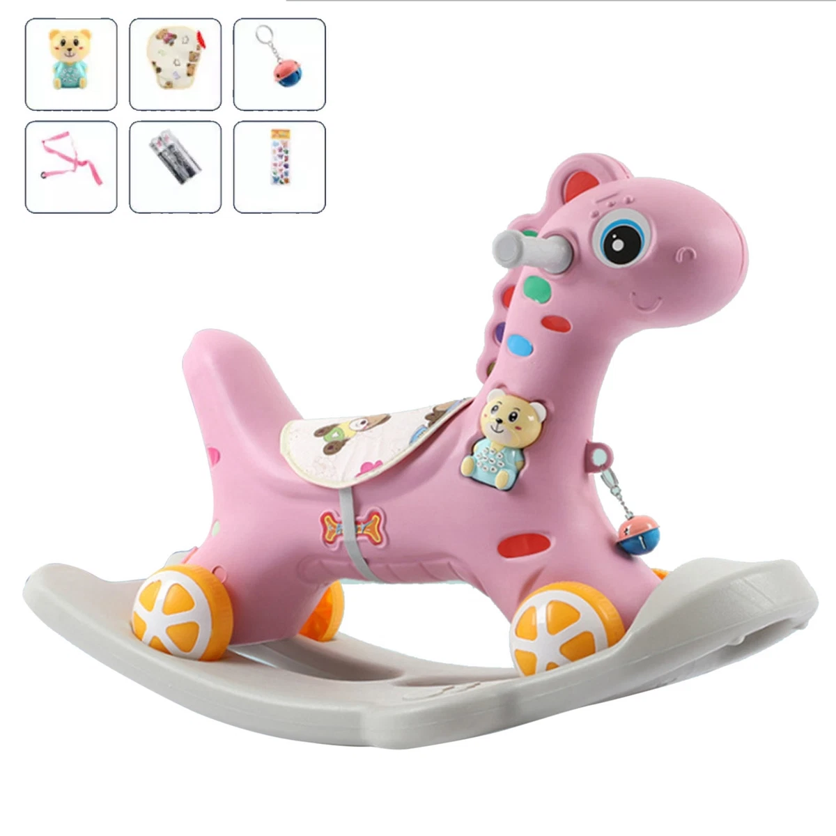 Children's toy cheap riding horses