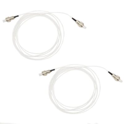 2pcs Manufacture FC/UPC-FC/UPC simplex Single Mode OS2 4.4/125 Patch Cord 2m6...