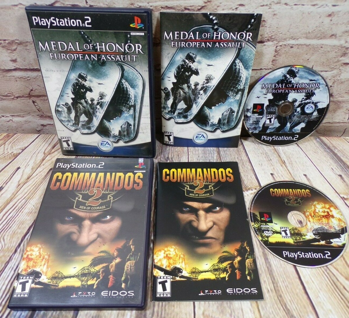 Lot of 12 PS2 Game Lot - Starsky & Hutch, Ghost Recon, Mark