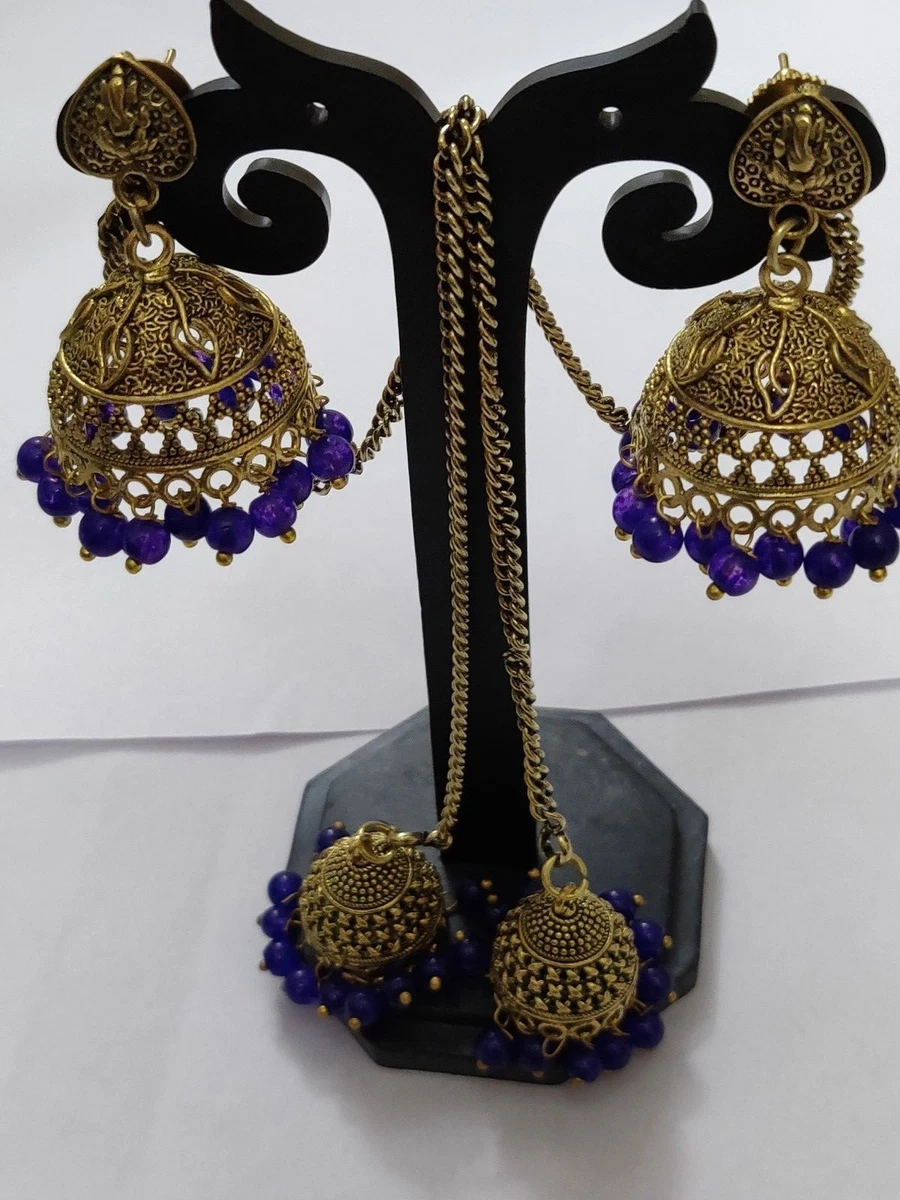 Long chain deals jhumki